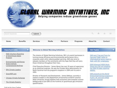 Global Warming Initiatives