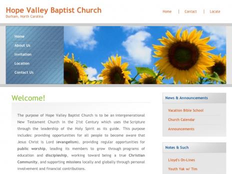 Hope Valley Baptist