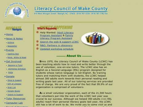 Literacy Council of Wake