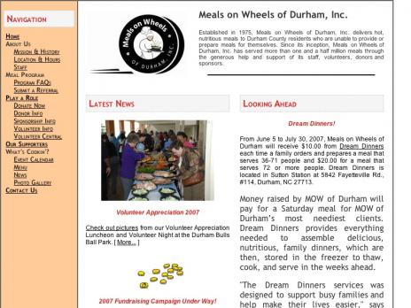 Meals on Wheels of Durham