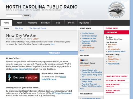 WUNC Public Radio